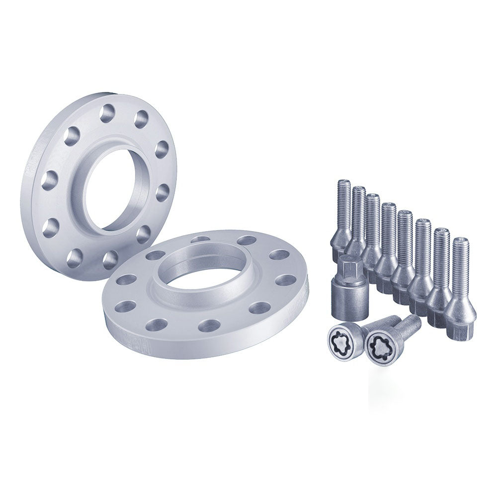 H&R TRAK+ Wheel Spacers Pair 18mm Silver 3x112 57.1mm CB