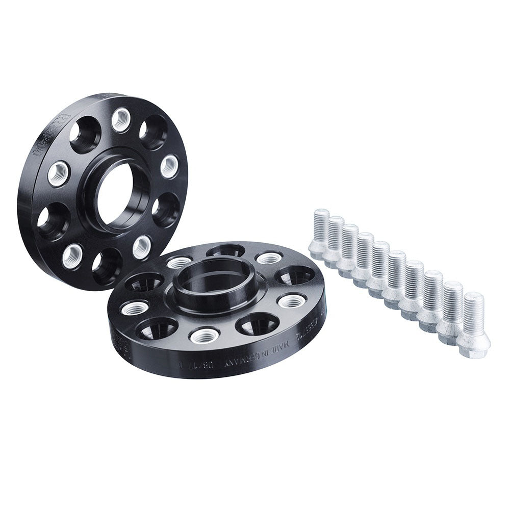 H&R TRAK+ Wheel Spacers Pair 50mm Black 5x100 57.1mm CB