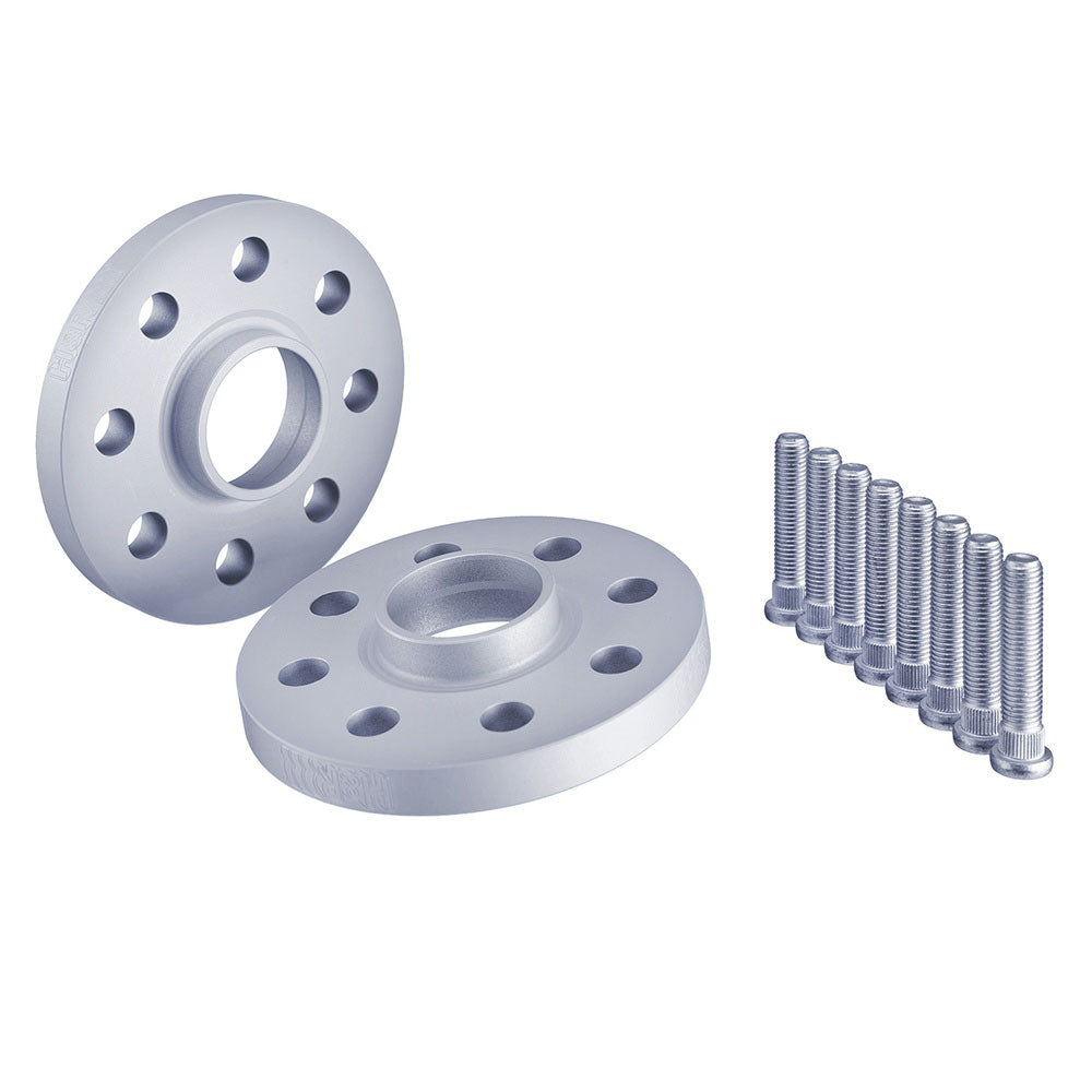 H&R TRAK+ Wheel Spacers Pair 15mm Silver 4x100 57.1mm CB